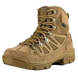 FREE SOLDIER Men's Waterproof Lightweight Hiking Boots Military Combat Boots Work Boots