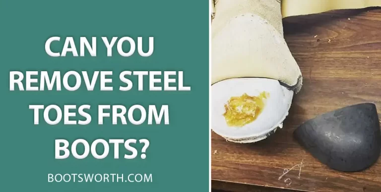 Can You Remove Steel Toes From Boots